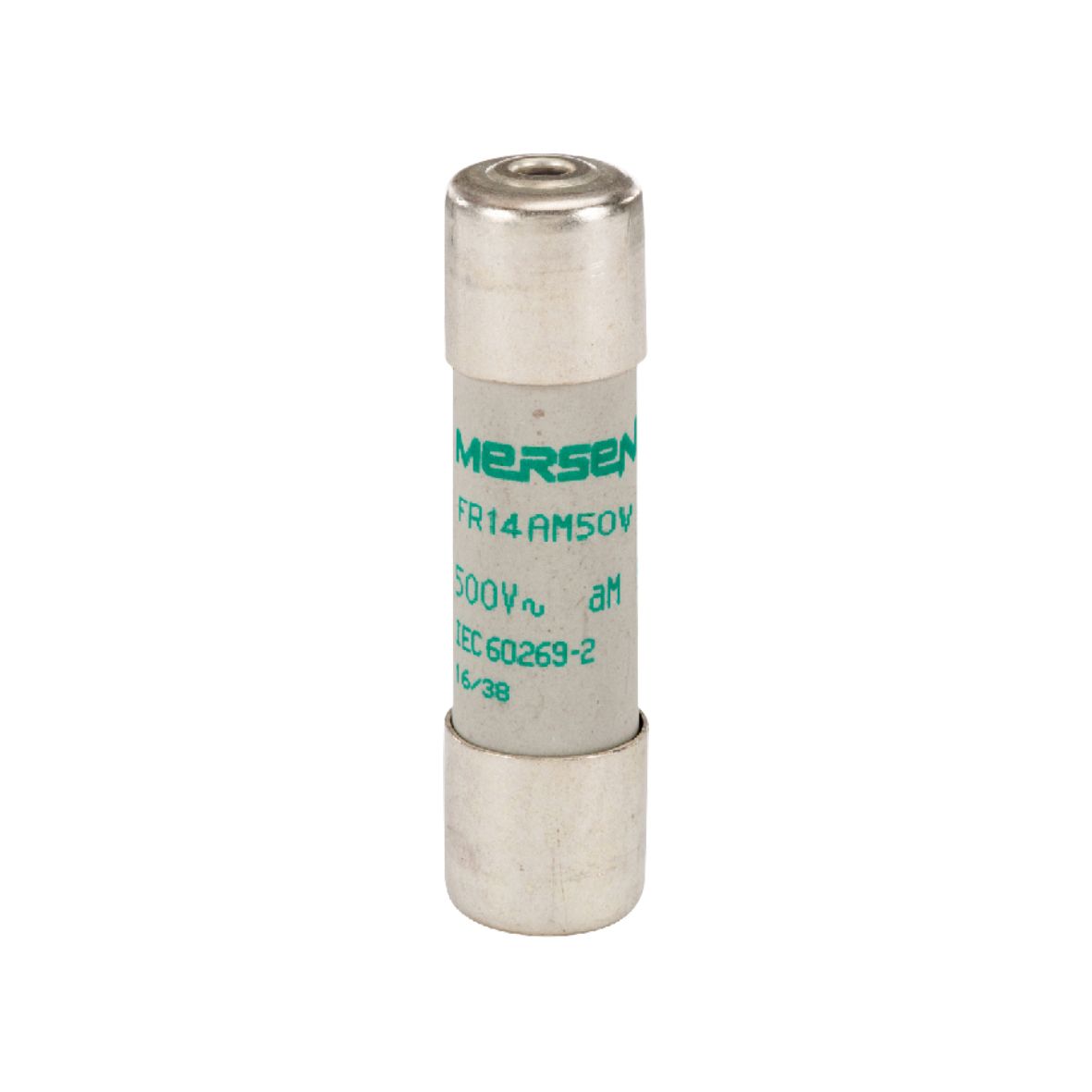 R201817 - Cylindrical fuse-link aM 500VAC 14.3x51, 12A with striker